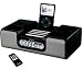 New! Secureshot Ipod Docking Station Clock Radio Camera with Built in Black N White Camera and DVR