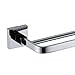 Lightinthebox® 24 Inch Double Rod Towel Rack Wall Mount Chrome Finish Bathroom Accessory Hardware