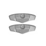 Sunlite Bicycle Wheel Reflector Set, Short, White