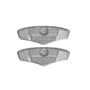 Sunlite Bicycle Wheel Reflector Set, Short, White