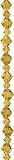 Jewelry Basics 4mm/6mm Bicone Bead Mix 45/Pkg-Amber