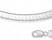 Sterling Silver 18 Inch X 6.0 mm Omega Necklace - Italian