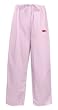 University of Arkansas Razorbacks Logo Pink Logo Scrubs Pants DRAWSTRING BOTTOMS-Size LG- For HER - DRAWSTRING Waist -Officially Licensed NCAA College Logo Apparel Unique GIFT Ideas For Mom Nurses Ladies Students Graduation