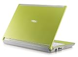 MSI VR220-005US 12.1-Inch Laptop (2.0 GHz Intel Dual-Core T3200 Processor, 2 GB RAM, 250 GB Hard Drive, 8 Cell Battery, Vista Premium) Green
