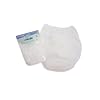 Dappi Waterproof 100% Nylon Diaper Pants, 2 Pack, White, Medium