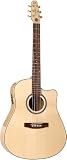 Seagull 25th Anniversary Limited Flame Maple CW 6 string Acoustic/Electric Guitar with Deluxe Gig Bag