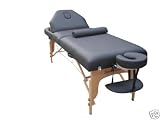 BestMassage 30 Black Reiki Portable Massage Table Package(Includes FREE Carrying Case, Bolster, Adjustable Head Rest)
