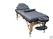 BestMassage 30" Black Reiki Portable Massage Table Package(Includes FREE Carrying Case, Bolster, Adjustable Head Rest)