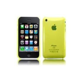 Green slim crystal Back case cover for iphone 3g/3gs + FREE SCREEN PROTECTOR BY T N L PRICERUNNER