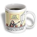 Londons Times Famous People Places Books Cartoons - Dracula - Early Job - Mugs