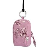 DURAGADGET Fashionable Floral Camera Pouch with 5 Year Warranty for Nikon Coolpox S8000 / S4000 / P100 / L110