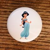 DISNEY PRINCESS JASMINE BODY POSE DRAWER PULLS KNOBS