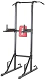 York Fitness Workout Tower Free Standing - Black