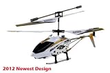 2012 Syma Newest Design - Syma S107G 3 Channel RC Radio Remote Control Helicopter with Gyro - White