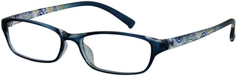 EyeBuyExpress Shield Blue Reading Glasses