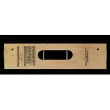 SOSS Wood Router Guide Template for #208 Invisible Hinges, 3/8" Bit