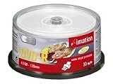 Review Imation 22373 / DVD-R 16X 30PK SPINDLE White Inkjet Hub Printable WIDE SPUTTERING