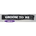 Groom sash - matching best man also available - have a great stag night and let the world know - black sash