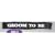 Groom sash - matching best man also available - have a great stag night and let the world know - black sash