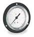 Industrial Grade 4UA51 Panel Vacuum Gauge, Flange, 2 In, 30 In Hg