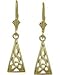 10 Karat Yellow Gold Celtic Earrings