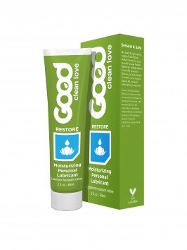 Good Clean Love: Bio-Match Restore Personal Moisturizing Vaginal Lubricant, 2 oz (2 Pack)