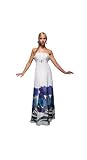 Tony Bowls Le Gala, Halter Print Evening Gown