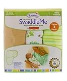Summer Infant Cotton Swaddle Me (Pack of 3, Neutral)
