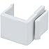 Monoprice Blank Insert For Wall Plate - 10pcs/Pack (White)