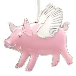 Finders Key Purse When Pigs Fly Key Chain
