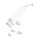 Boon Peep Wall Mounted Bird Mobile, Coconut (Discontinued by Manufacturer) by Boon [並行輸入品]