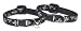 Lupine 1/2 Inch Cat Safety Collar-Silver Charm Pattern - WITH BELL
