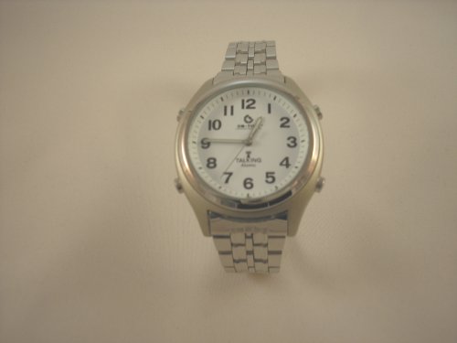 ATOMIC! Talking Wrist Watch w/Alarm Speaks the Time,Day,Date and Year