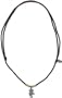 Wisconsin Badgers Men's Leather Cord Necklace
