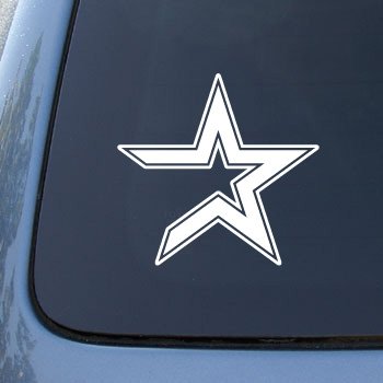 Houston Astros - Car, Truck, Notebook, Vinyl Decal Sticker #2416 | Vinyl Color: White