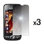 3 Pack of Premium Reusable LCD Screen Protectors for Samsung Jet S8000