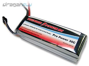31 t8VWZMAL Thunder Power RC Pro Power 30C 2250mAh 14.8V Lithium Polymer Battery