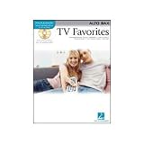 Hal Leonard TV Favorites for Alto Sax Instrumental Folio Book and CD