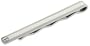Stainless Steel Tie Bar Clip w/ Screw Accent, 2 9/16 in. (65mm) long
