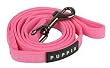Authentic Puppia Two Tone Lead, Pink, Medium