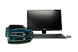 PC Rides Chevy Camaro Professional Series BLUE Intel 4GB DDR II RAM 250 GB Hard Drive SATA Microsoft Windows 7 Home Premium