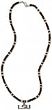 LSU Tigers Men's Wood Bead Necklace (Alternate Color)