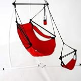 Red Aluminum Air Chair