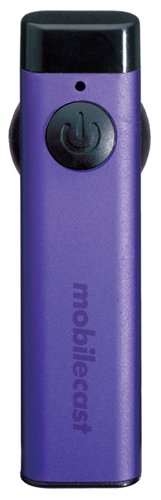 mobilecast 携帯電話対応 Bluetooth Ver2.1+EDR ワイヤレスハンズフリー 2台ペアリングに対応 パープル MP230-AL