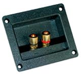 Metra Speaker Terminal Square terminal cup with binding post connectors (for do-it-yourself box builders)