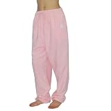 Womens NFL Pittsburgh Steelers Polar Fleece Thermal Sleepwear / Pajama Pants - Pink (Size: XL)