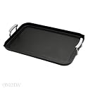 Oneida Kitchenware Hard Anodized Cookware Large Griddle Pan, 13" x 20"