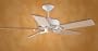 Hunter 52" Ceiling Fan Belle Meade Satin White 28180