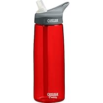 CamelBak Eddy Water Bottle, Chili Red, 0.75-Liter

