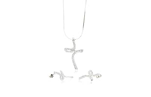 Laura Bruni Conjunto de cadena y pendientes